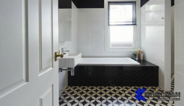 Patterned Bathroom Tiles at Market