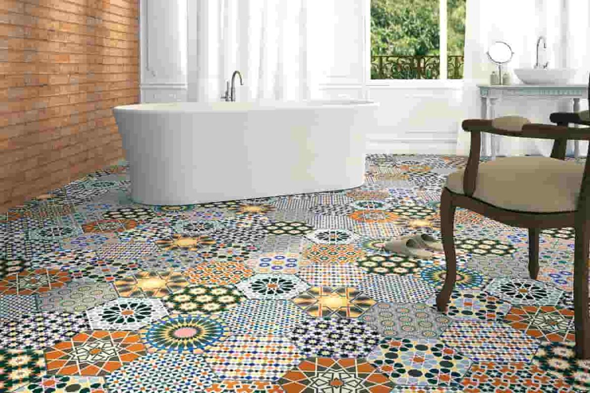 Spanish ceramic tiles in bulk