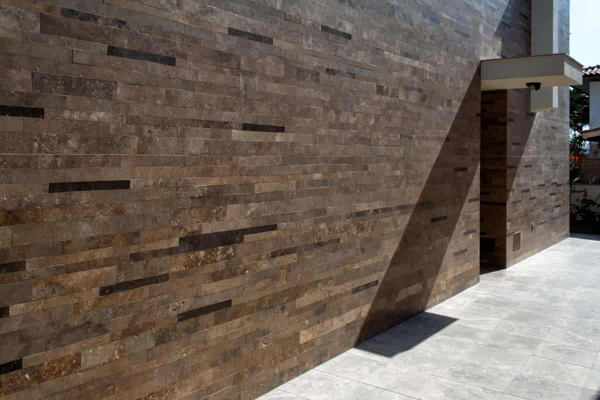  Dark Travertine Tiles; Square Rectangle Circle Hexagon Triangle Form (Wall Floor Uses) 