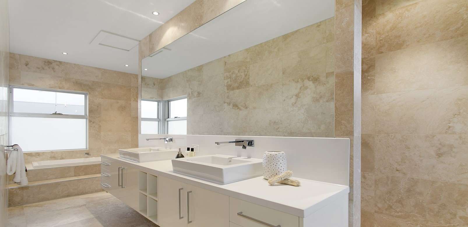  Travertine tiles and slabs bathroom | buy at a cheap price 