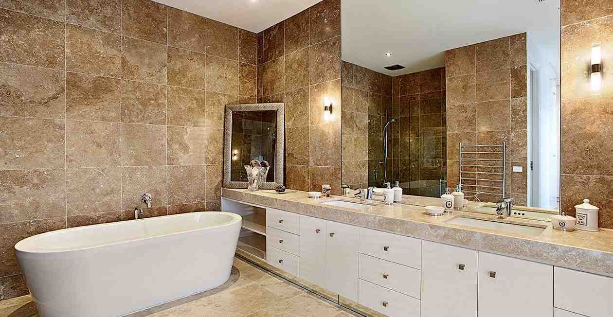  Travertine tiles and slabs bathroom | buy at a cheap price 